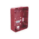 Caja Trasera Resistente a la Intemperie, Roja (para usar con la serie de estrobos HE) (0500-06360) De Hochiki