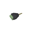 Adaptador para Audio y Video de 3.5 mm con Terminal Atornillable