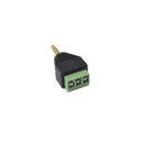 Adaptador para Audio y Video de 3.5 mm con Terminal Atornillable
