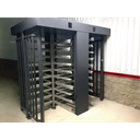 Torniquete Doble / Cuerpo Completo / Interior/Exterior / 100% Acero con Pintura Gris / EJE CENTRAL de Acero Inoxidable / Acabado de Lujo / Alto Tráfico