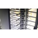 Torniquete Doble / Cuerpo Completo / Interior/Exterior / 100% Acero con Pintura Gris / EJE CENTRAL de Acero Inoxidable / Acabado de Lujo / Alto Tráfico