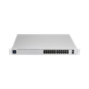 UniFi Switch USW-Pro-24-POE Gen2, con funciones capa 3, de 24 puertos PoE 802.3at/bt + 2 puertos 1/10G SFP+, 400W, pantalla informativa