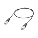 Cable Coaxial Armado con Conector BNC (Video) / Longitud de 0.6 Metros (1.97 Pies) / Optimizado para Cámaras 4K / Uso en Interior