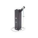 Articulación para mástil con iluminación LED para Barrera KXBGGALED izquierda.