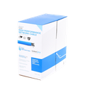 Bobina de cable de 305 metros Cat6, CM, 24 AWG, Alto Rendimiento, ETL, UL, color azul, super flexible, para aplicaciones de videovigilancia, video HD, y redes de datos. Uso interior