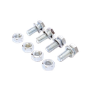 Kit de 12 tornillos y 12 tuercas para expandir rack.