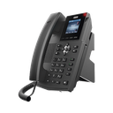 Teléfono IP empresarial para 4 líneas SIP con pantalla LCD de 2.4 pulgadas a color, Opus y conferencia de 3 vías, PoE.