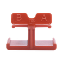 Clip para Hacer Dúplex 2 Conectores LC Simplex Multimodo o Monomodo