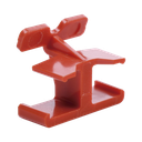 Clip para Hacer Dúplex 2 Conectores LC Simplex Multimodo o Monomodo