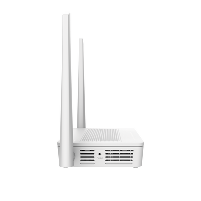 ONT GPON WiFi doble banda (2.4/5 GHz), 2 puertos LAN GE + 2 FE, conector SC/APC, hasta 867 Mbps