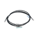 Cable de Parcheo UTP Categoría 5e, con Plug Modular en Cada Extremo - 2 Metros (6.56 Pies) - Negro