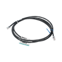Cable de Parcheo UTP Categoría 5e, con Plug Modular en Cada Extremo - 2 Metros (6.56 Pies) - Negro