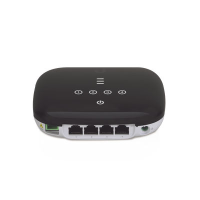 UFiber WiFi 802.11n GPON ONU, Unidad de red óptica con 1 puerto WAN GPON (SC/APC) + 4 puertos LAN Gigabit Ethernet