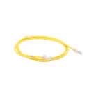 Cable de Parcheo UTP Categoría 6, con Plug Modular en Cada Extremo - 1.5 Metros (4.92 Pies) - Amarillo