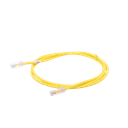 Cable de Parcheo UTP Categoría 6, con Plug Modular en Cada Extremo - 1.5 Metros (4.92 Pies) - Amarillo