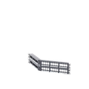 Panel de Parcheo Modular Keystone (Sin Conectores), Angulado, de 48 Puertos, 2UR
