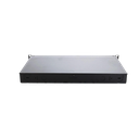 Panel de Distribución de Fibra Óptica, Acepta 4 Casetes QuickNet o Placas FAP/FMP con Panel CFAPPBL1 (No Incluido), Bandeja Fija, Hasta 96 Fibras, Color Negro, 1UR