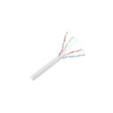 Bobina de Cable UTP de 305 Metros (1000 Pies) de Cobre, NetKey, Gris Claro, Categoría 6 (24 AWG), 1000Mbps, Riser (CMR), de 4 Pares