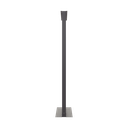 Rack de 2 Postes, Estándar 19", 45 Unidades, Fabricado en Acero, Base "L" para Anclar a Piso.