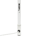 Antena Marina VHF de Fibra de Vidrio / Para Uso en Embarcaciones / Ganancia de 6 dB / 50 Watts / Base de Acero Inoxidable