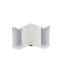 Esquinero exterior blanco para canaleta PT48 (6110-01002)