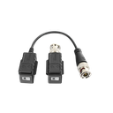 Kit de Transceptores (Baluns) con Terminal PUSH SUPERIOR, Resolución 4K , Cable flexible COAXIAL Blindado / COAXITRON / AUDIO POR COAXITRON / Menu OSD /Conector 100% COBRE / protección TVS, Calidad PREMIUM