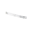 Clip Recto Automático para unir tramos de charola, con acabado Electro Zinc