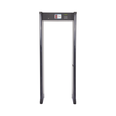 Arco Detector de Metales de 18 Zonas con Anclaje para Fijarse al Piso. Incluye Sensor IR para evitar falsas Alarmas / Certificado por la Administración Federal de Aviación de EE. UU. (FAA)