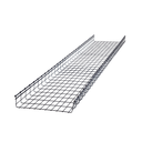 Charola Tipo Malla 105/500 mm, Acabado Electro Zinc, Hasta 836 Cables Cat6, Tramo de 3 Metros