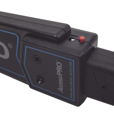Detector de Metal Portátil para Objetos Pequeños / Protección IP31 / Indicador LED / Vibración y Alarma Audible Simultanea / Para Inspección a Detalle