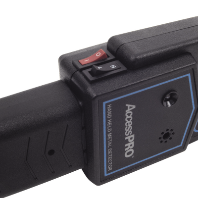 Detector de Metal Portátil para Objetos Pequeños / Protección IP31 / Indicador LED / Vibración y Alarma Audible Simultanea / Para Inspección a Detalle