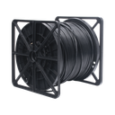 Bobina de cable de 305 Metros Cat6+ CALIBRE 23 Exterior Blindado tipo FTP para CLIMAS EXTREMOS, UL, color Negro Función Easy-Pull"