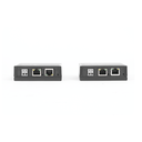 Kit extensor IP y PoE por cable UTP CAT5E hasta 500 mts @ 100 mbps