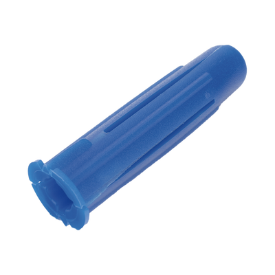Paquete de 6 taquetes azul 2" y 6 tornillos 12mm x 2" (1105-05002)