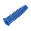 Paquete de 6 taquetes azul 2" y 6 tornillos 12mm x 2" (1105-05002)