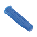 Paquete de 6 taquetes azul 2" y 6 tornillos 12mm x 2" (1105-05002)