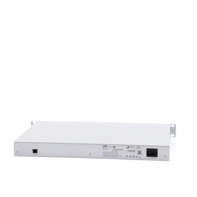 Switch PoE UniFi capa 2 Administrable de 26 puertos Gigabit (24 eth PoE y 2 SFP) 802.3 af/at / Pasivo 24V, 500 Watts, throughput de 38.69 Mpps