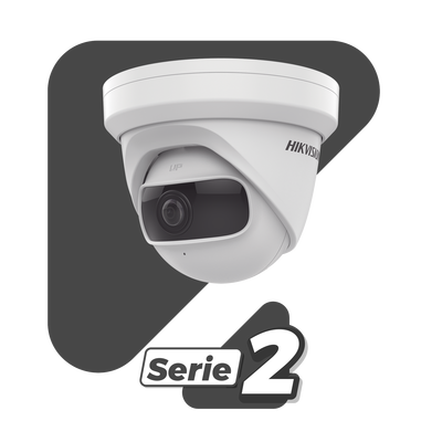 Domo IP 4 Megapixel / Serie PRO + / Panorámica 180° / 10 mts IR / Lente 1.68 mm / WDR / PoE / Uso en Interior