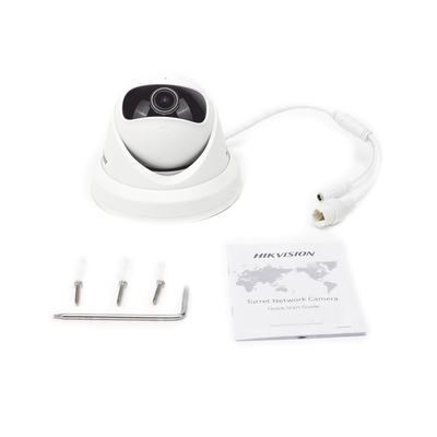Domo IP 4 Megapixel / Serie PRO + / Panorámica 180° / 10 mts IR / Lente 1.68 mm / WDR / PoE / Uso en Interior