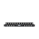 Organizador de cables horizontal de 19", 1UR