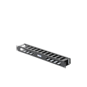Organizador de cables horizontal de 19", 1UR