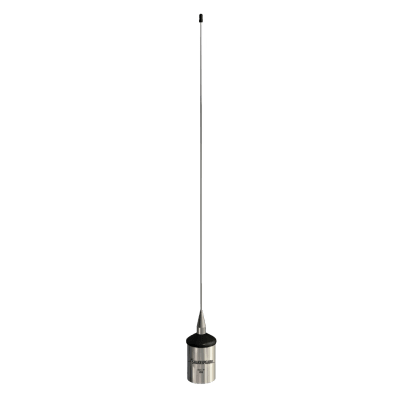 Antena Marina VHF de Acero Inoxidable / Ganacia de 3 dB / Potencia de Entrada 50 W