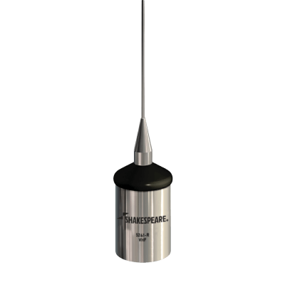 Antena Marina VHF de Acero Inoxidable / Ganacia de 3 dB / Potencia de Entrada 50 W