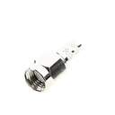 Conector SMA Macho Inverso, de Anillo Plegable para RG-58/U, Niquel /Oro /Teflón.