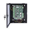Controlador de Acceso para 2 Puertas y 4 Lectores / Fácil Administración con Software Gratuito / Incluye Gabinete y Fuente de Alimentación 12Vcc/8A / 10,000 Tarjetas / 50,000 Eventos