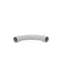 Curva de radio estrecho para tubería rígida, recomendado para cables de datos, PVC Auto-extinguible, de 16 mm