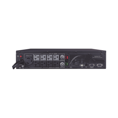 UPS de 3000 VA/2700 W, Topología Línea Interactiva, Entrada 120 Vca NEMA L5-30P, Onda Senoidal Pura, Torre o Rack de 2 UR, Con 8 Tomas 5-20R y 1 L5-30R