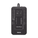 UPS de 350 VA/255 W, Topología Standby con Modo Ahorrador ECO, Entrada 120 Vca NEMA 5-15P, Con 8 Tomas NEMA 5-15R