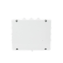 Caja Estanca de PVC Para Derivación y Conexión, 12 Entradas, Tapa Atornillada, 380x300x120 mm (Área interna), Uso Exterior IP55, Material que no Propaga el Fuego y Libre de Hálogenos