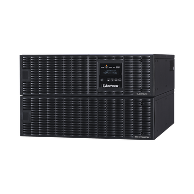 UPS de 8000 VA/ 7200 W, Online Doble Conversión, 200 - 240 Vac de Salida, Terminal Hardwired, Onda Senoidal Pura, Torre o Rack de 6 UR, Con 3 Tomas NEMA L6-30R